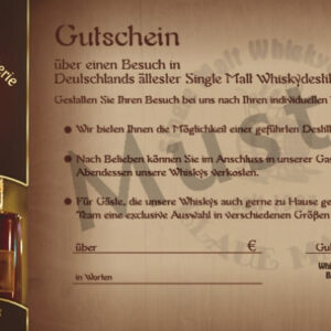 Gutschein Destillerie