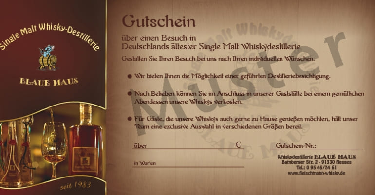 Gutschein Destillerie